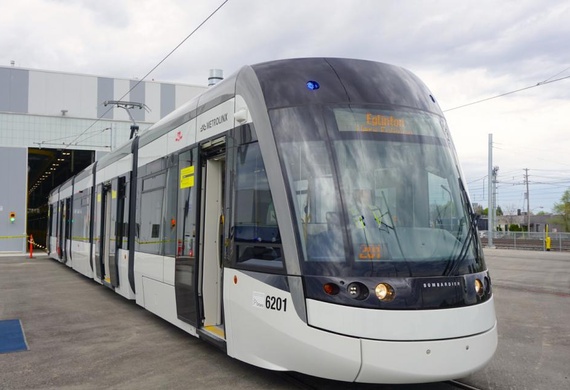 Flexity Freedom Eglinton LRT Vehicle