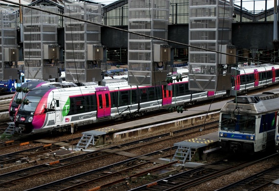Z 50000 and Z 6400 at Gare Saint-Lazare