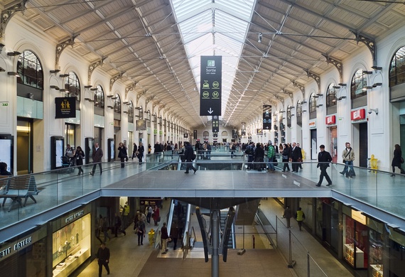 Passengers hall of Gare Saint-Lazare