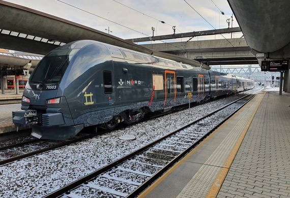 A Train in Norway