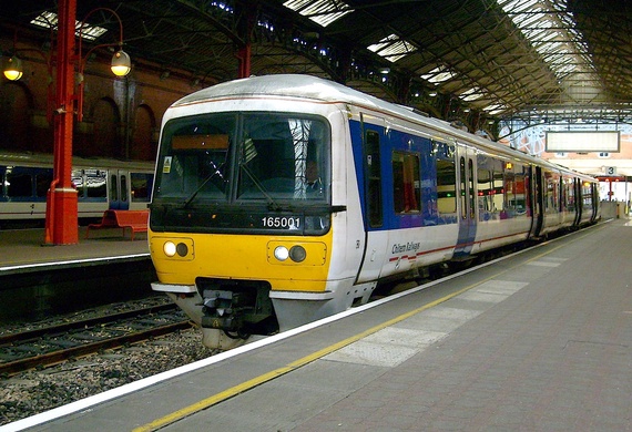 Chiltern Railways Class 165/0 No. 165001 at London Marylebone Station