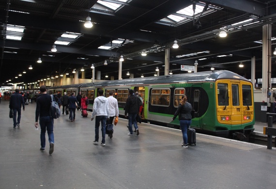 British Rail Class 319 Desiro at Euston