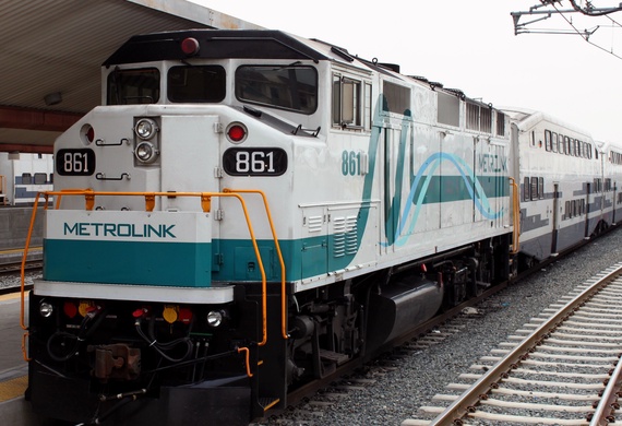 Metrolink EMD F59PH at Los Angeles Union Station